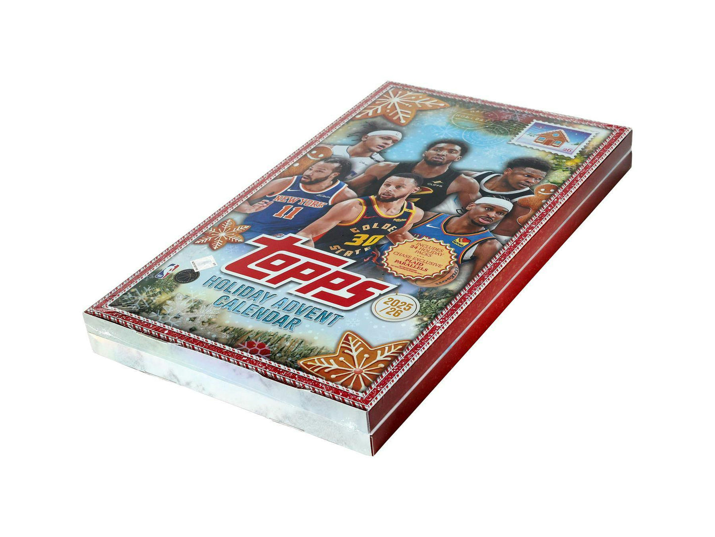 2025-26 Topps Holiday Basketball Countdown Calendar 8-Box Case (10/30)