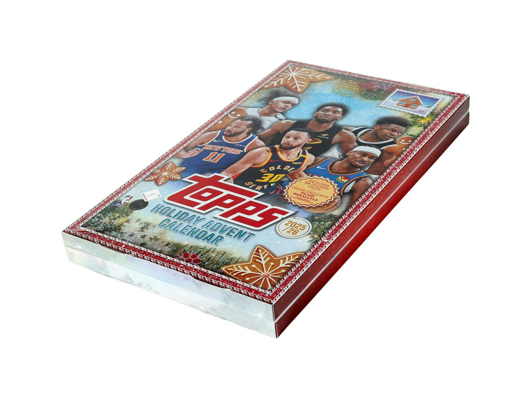 2025-26 Topps Holiday Basketball Countdown Calendar Box (10/30)