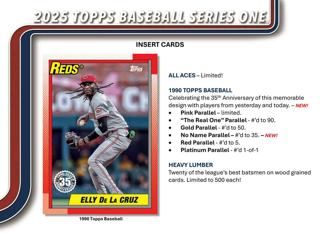 2025 Topps Series 1 Baseball 10-Pack Jumbo Hobby Box