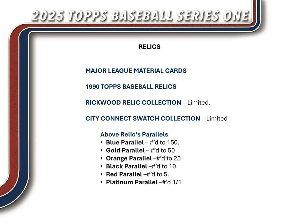 2025 Topps Series 1 Baseball 12-Card Hobby Pack