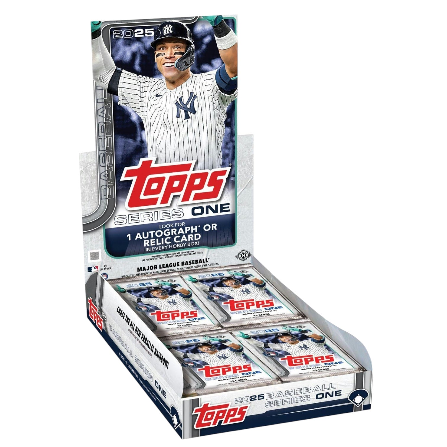 2025 Topps Series 1 Baseball 12-Card Hobby Pack