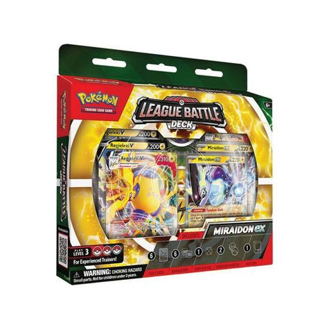 Juego de cartas coleccionables Pokémon: Miraidon ex League Battle Deck 