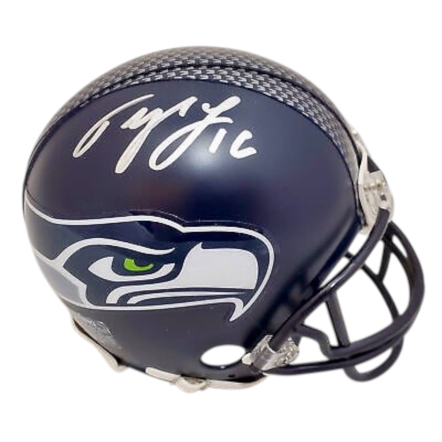 Tyler Lockett (Seahawks) autographed full size helmet w/ COA