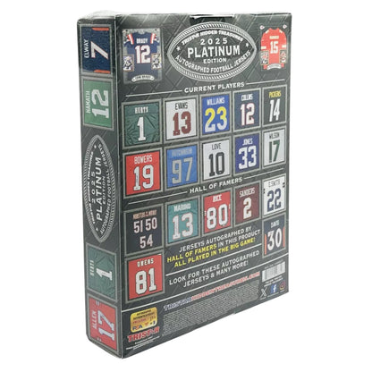 2025 TriStar Platinum Edition Autographed Football Jersey Box