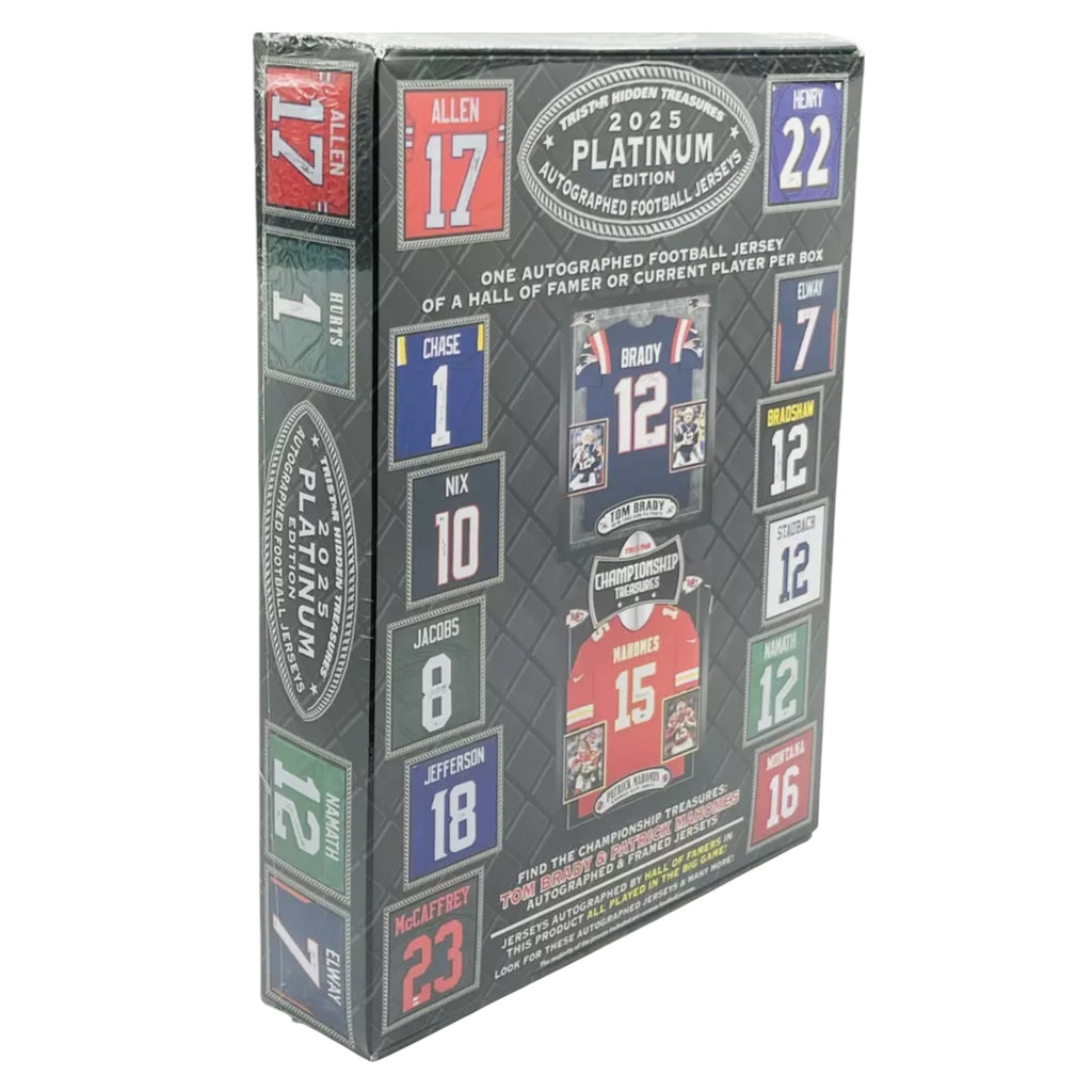 2025 TriStar Platinum Edition Autographed Football Jersey Box