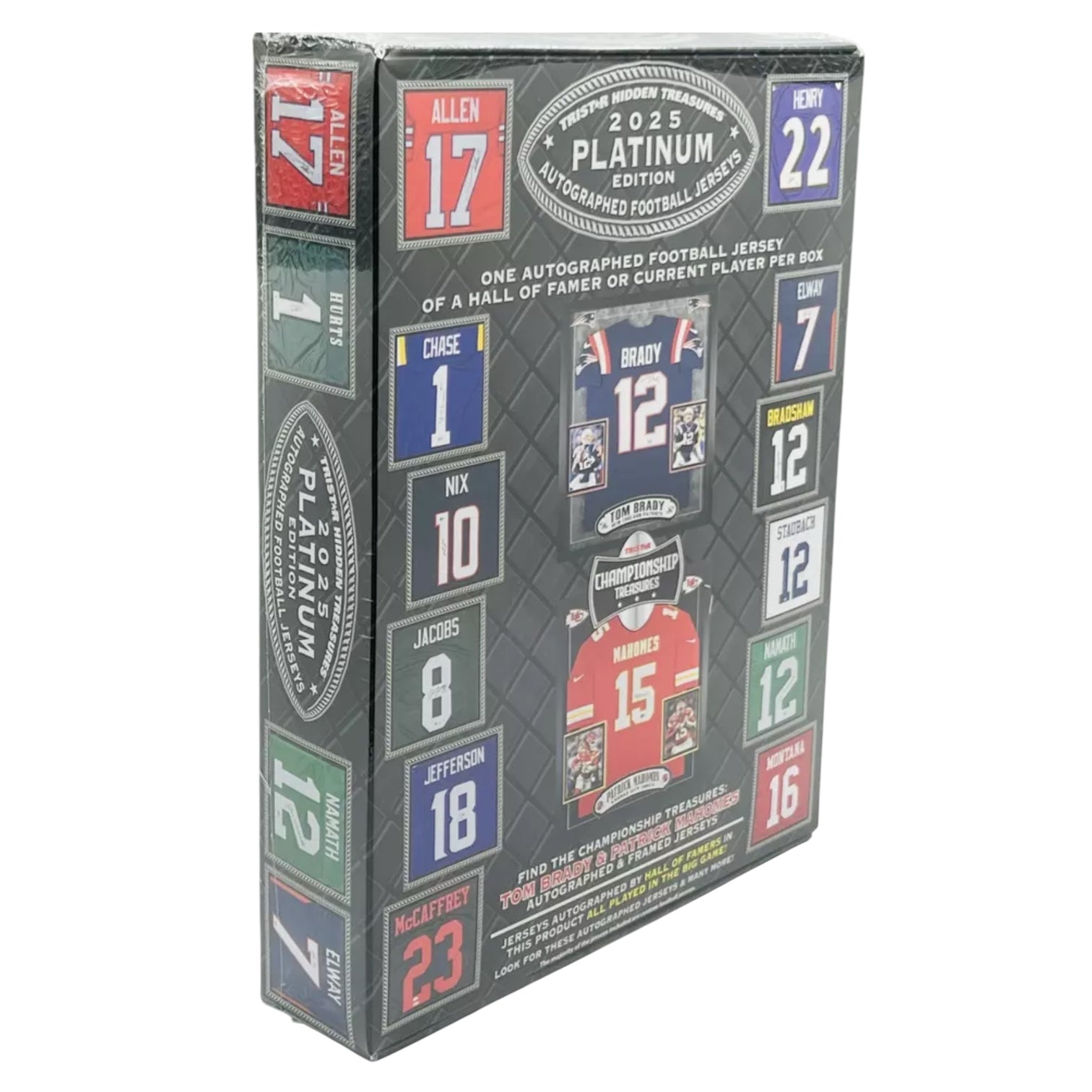 2025 TriStar Platinum Edition Autographed Football Jersey Box
