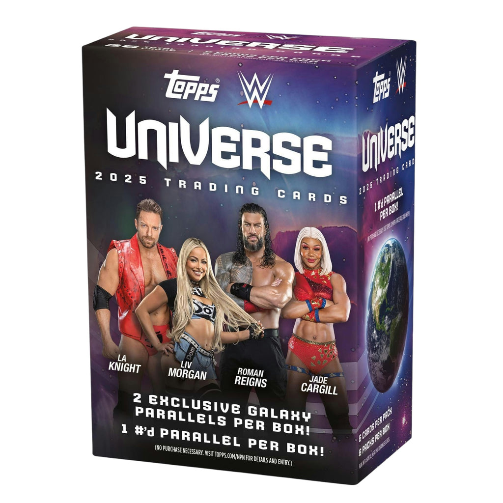 2025 Topps WWE Universe Wrestling 6-Pack Blaster Box (2/27)