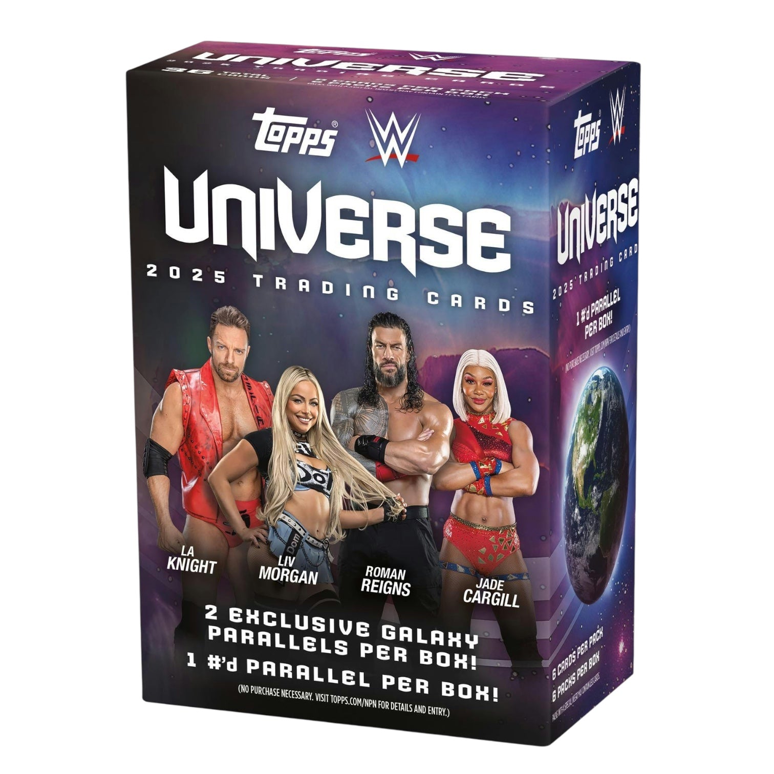 2025 Topps WWE Universe Wrestling 6-Pack Blaster Box (2/27)