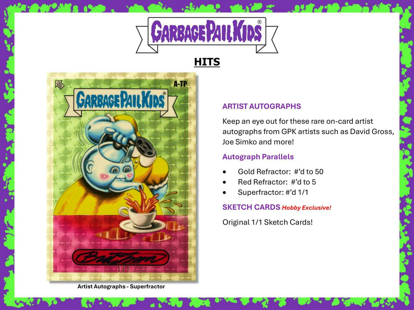 2024 Topps Garbage Pail Kids Chrome Series 7 Hobby Box