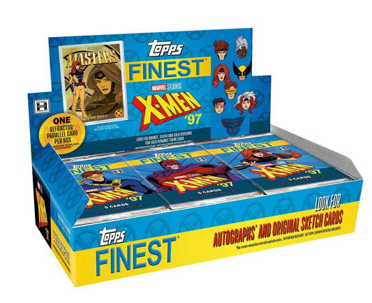 2025 Topps Finest X-Men '97 Hobby Box (Presell 2/26)