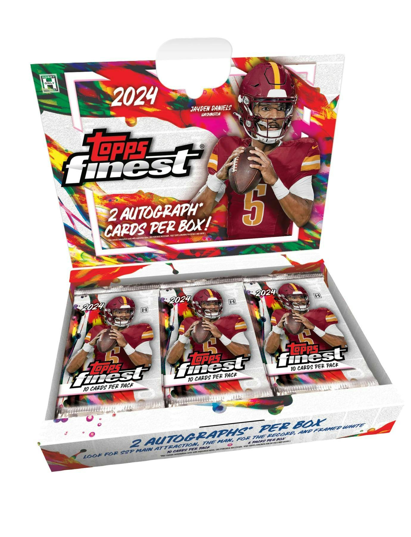 2024 Topps Finest Football Hobby Box (Presell 3/7)