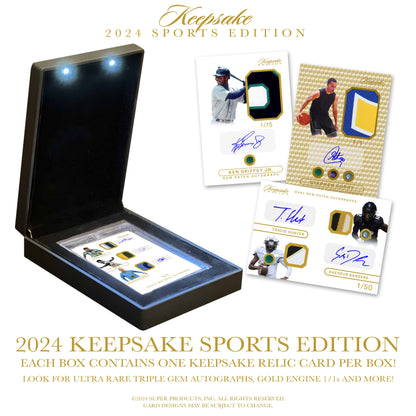 2024 Super Break Keepsake Multi-Sport Premier Edition Hobby Box