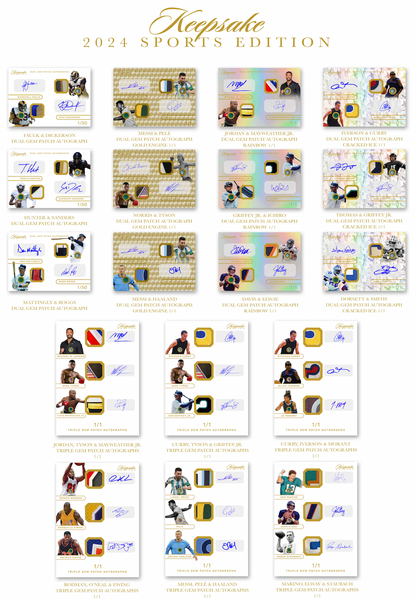 2024 Super Break Keepsake Multi-Sport Premier Edition Hobby Box