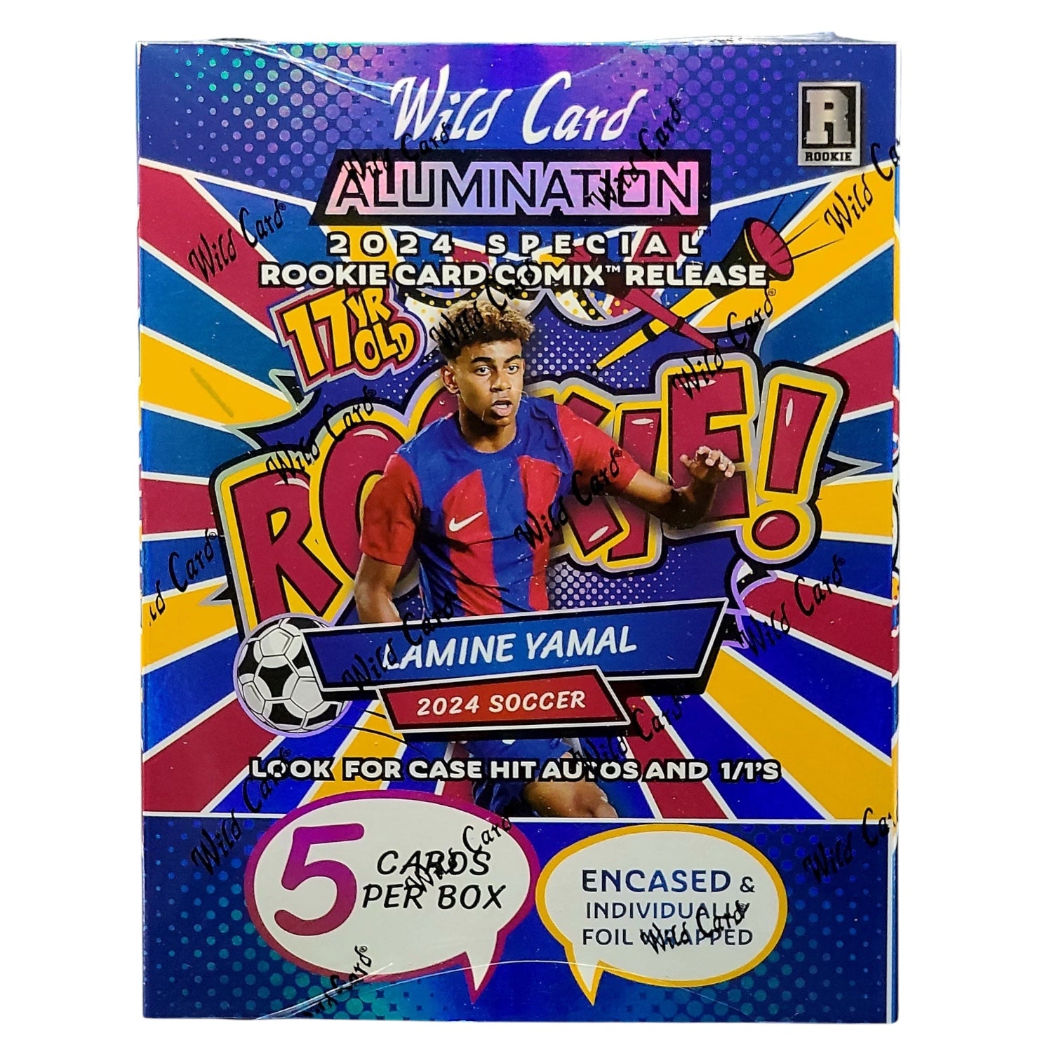2024 Wild Card Alumination Lamine Yamal Rookie Comix Box