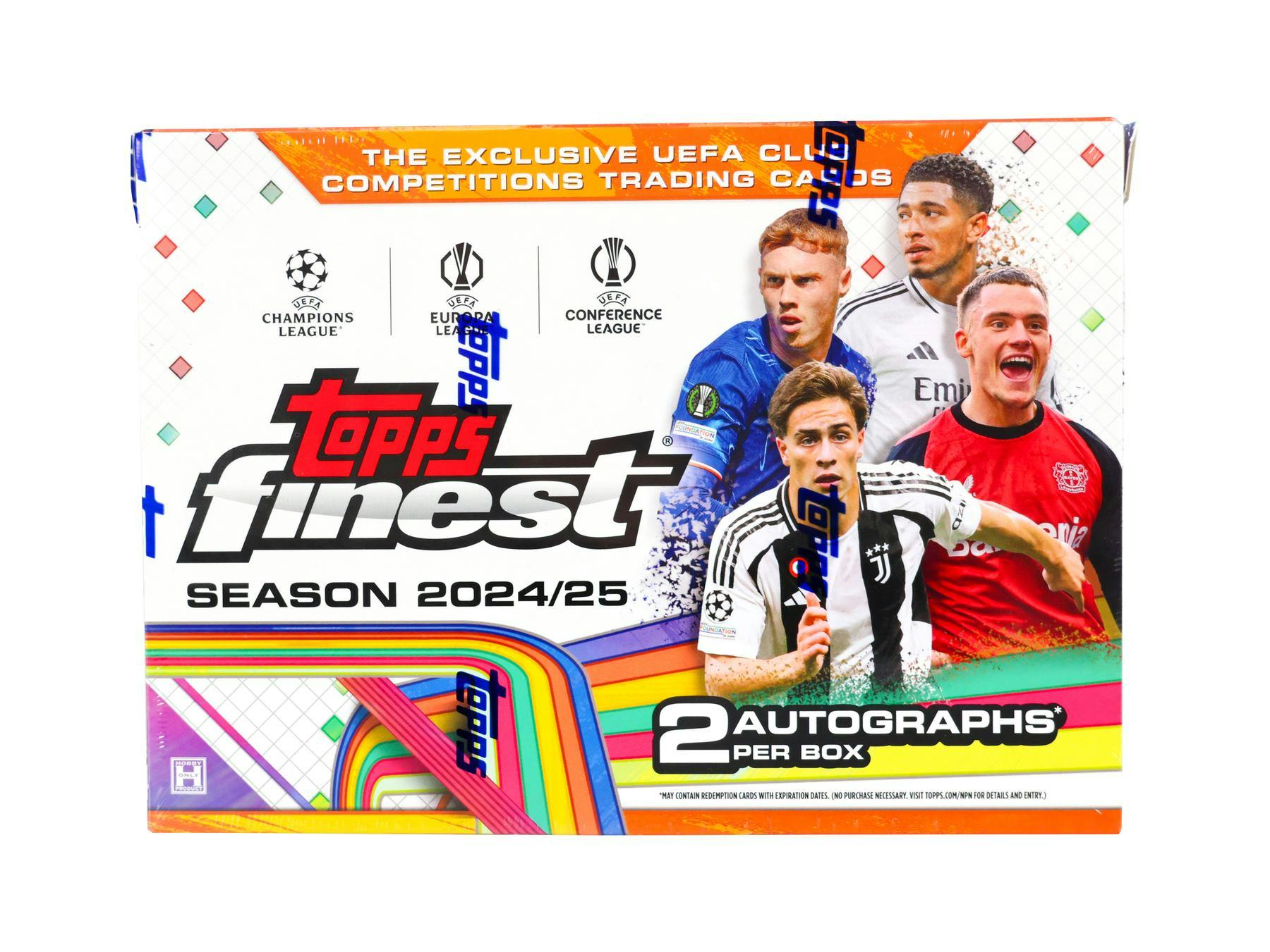 2024-25 Topps UEFA Club Competitions Finest Soccer Hobby Box