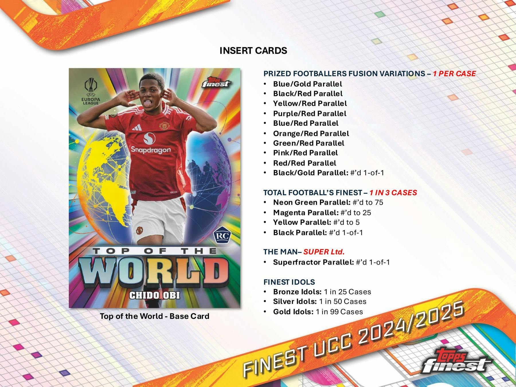 2024-25 Topps UEFA Club Competitions Finest Soccer Hobby Box