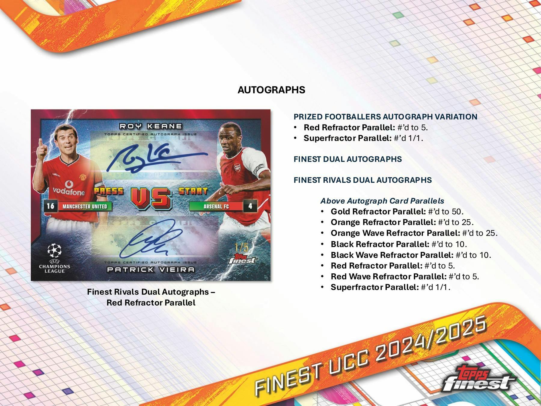 2024-25 Topps UEFA Club Competitions Finest Soccer Hobby Box