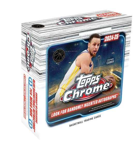 2024-25 Topps Chrome Basketball Mega Box (6/26)