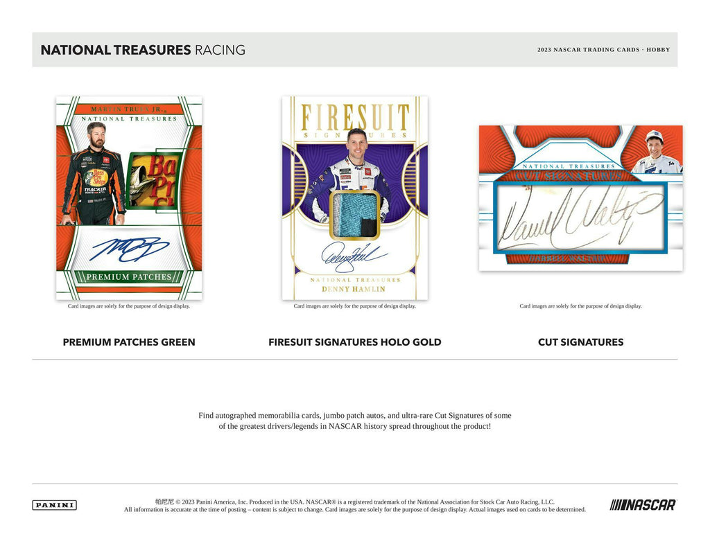 2023 Panini National Treasures NASCAR Racing Hobby Box