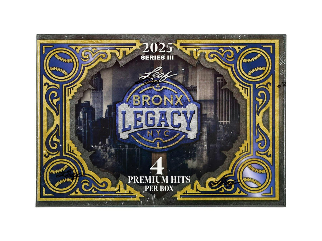 2025 Leaf Bronx Legacy Baseball Hobby 10-Box Case (10/29)