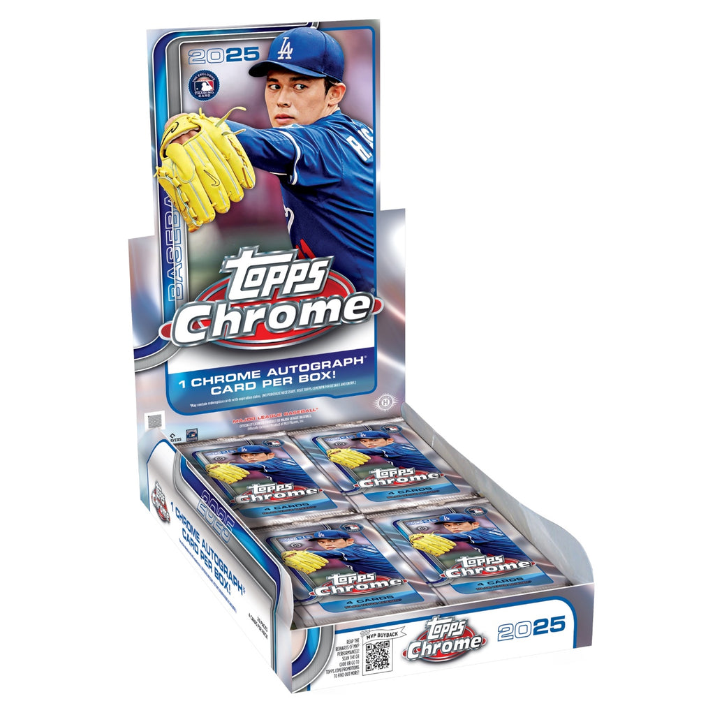 2025 Topps Chrome Baseball Hobby Pack (7/23)