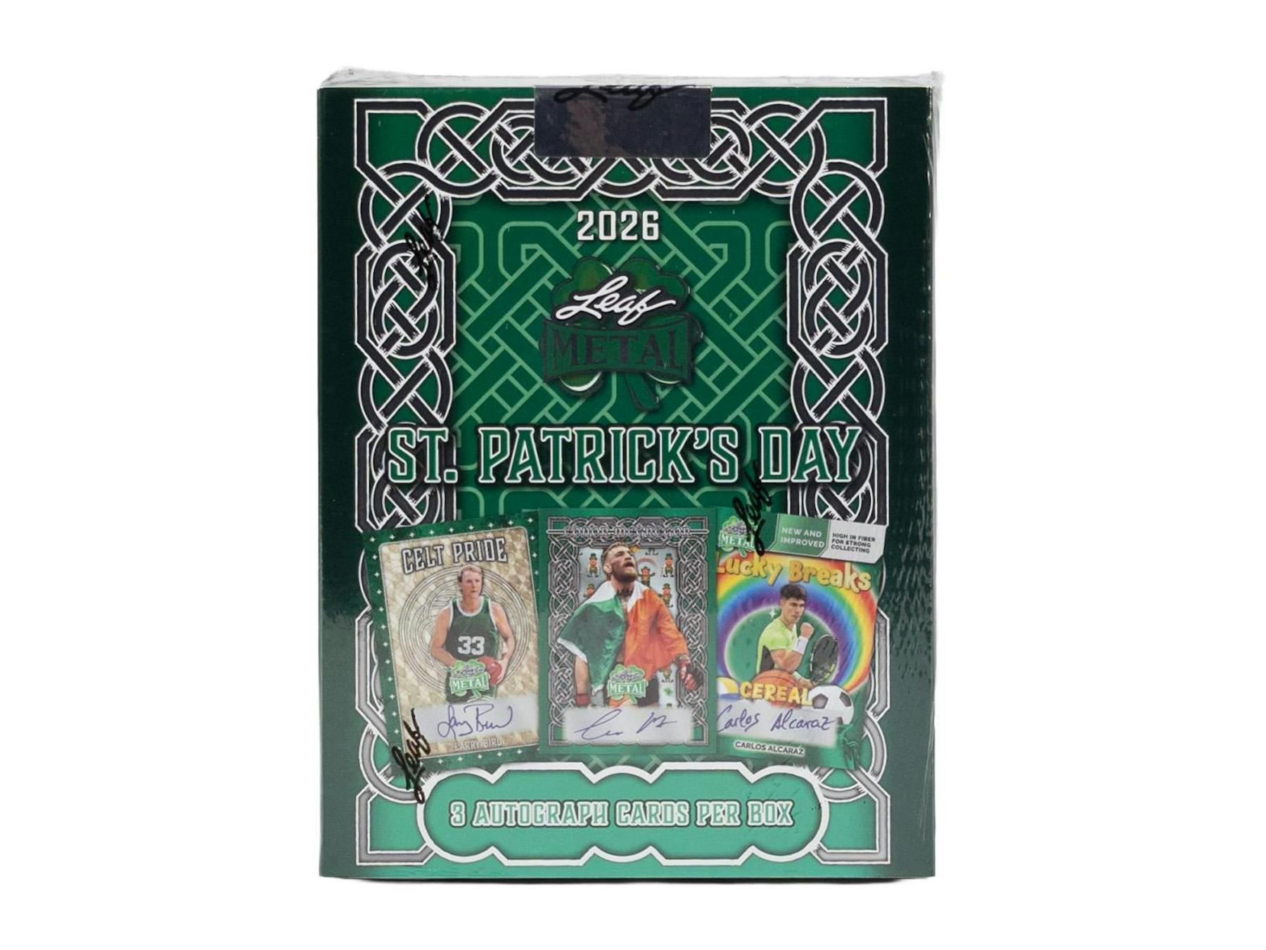 2026 Leaf Metal St. Patrick's Day Hobby Box