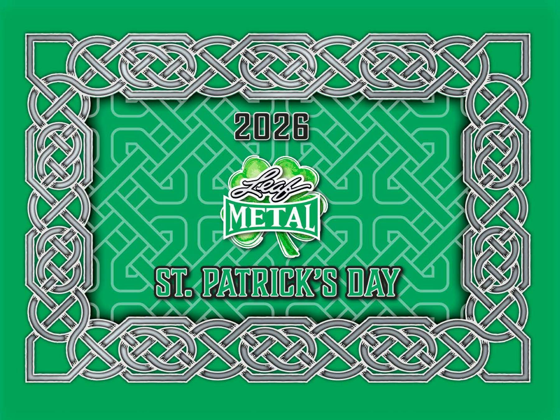 2026 Leaf Metal St. Patrick's Day Hobby Box
