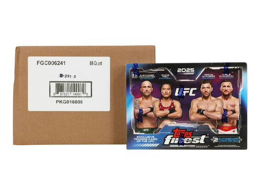 2025 Topps UFC Finest Hobby 8-Box Case (11/7)