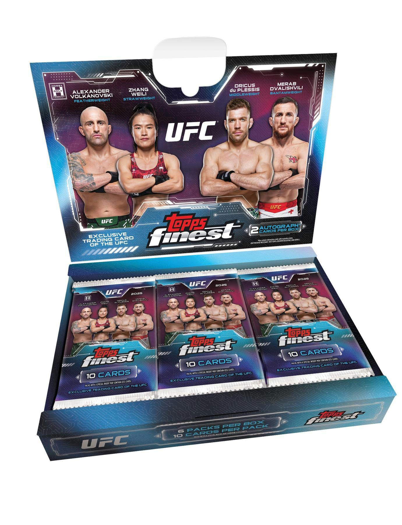 2025 Topps UFC Finest Hobby Box (11/7)
