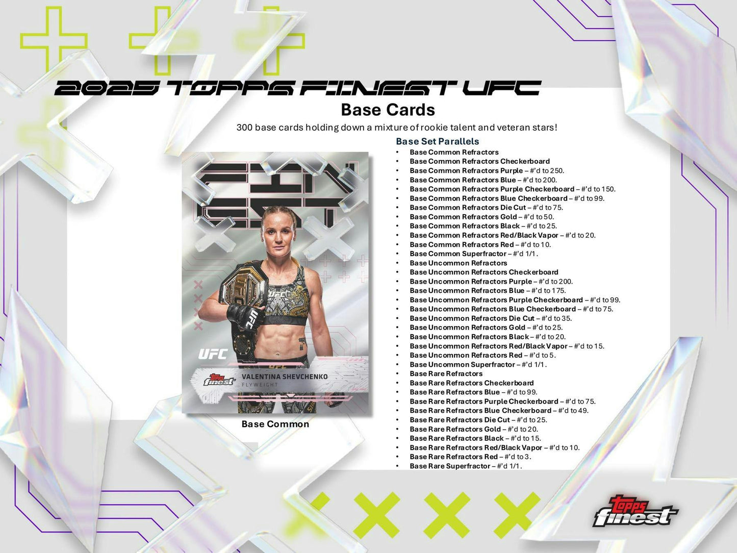 2025 Topps UFC Finest Hobby Box (11/7)