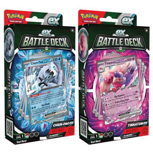 Pokémon TCG: eX Battle Decks (Chien-Pao or Tinkaton eX)