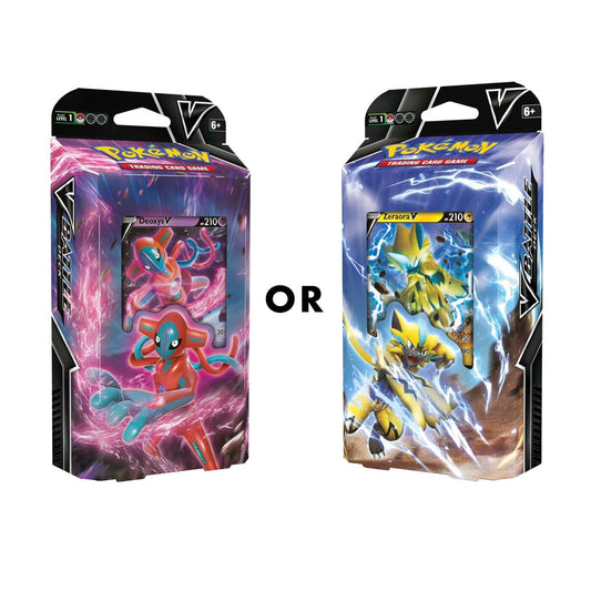 Pokemon TCG: Deoxys V or Zeraora V Battle Deck