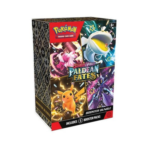 Pokémon TCG: Scarlet & Violet - Paldean Fates 6-Pack Booster Bundle