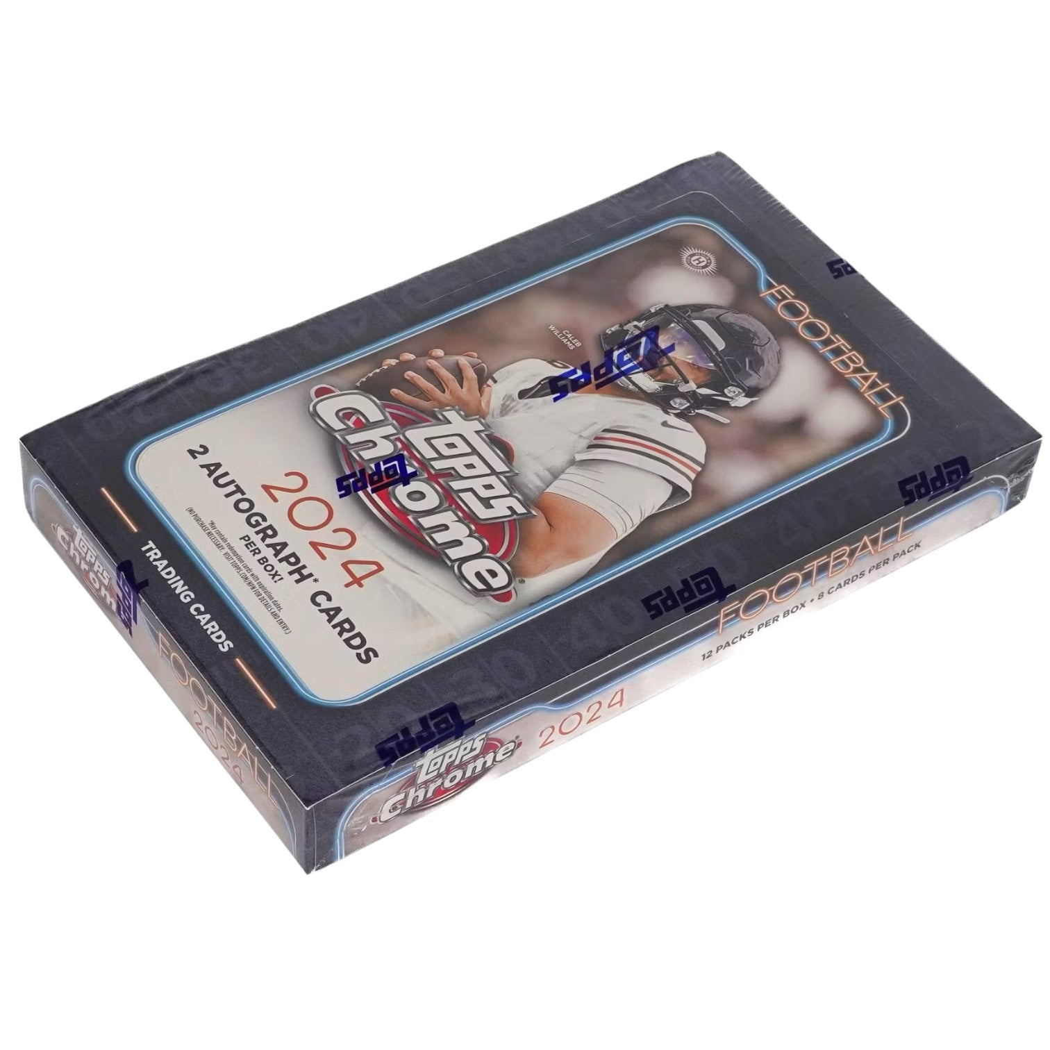 2024 Topps Chrome Football Hobby Box
