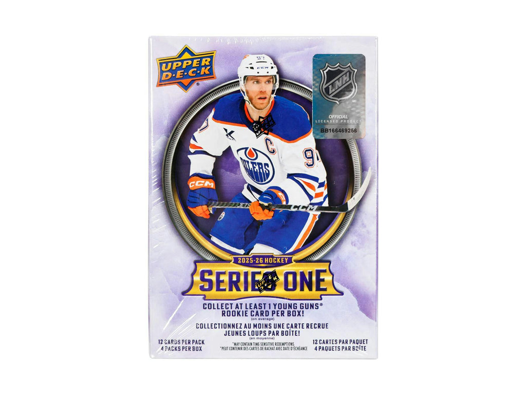 2025-26 Upper Deck Series 1 Hockey 4-Pack Blaster Box