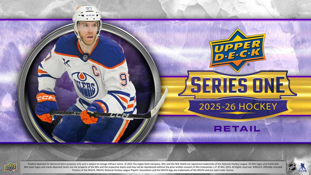 2025-26 Upper Deck Series 1 Hockey Tin 12-Box Case
