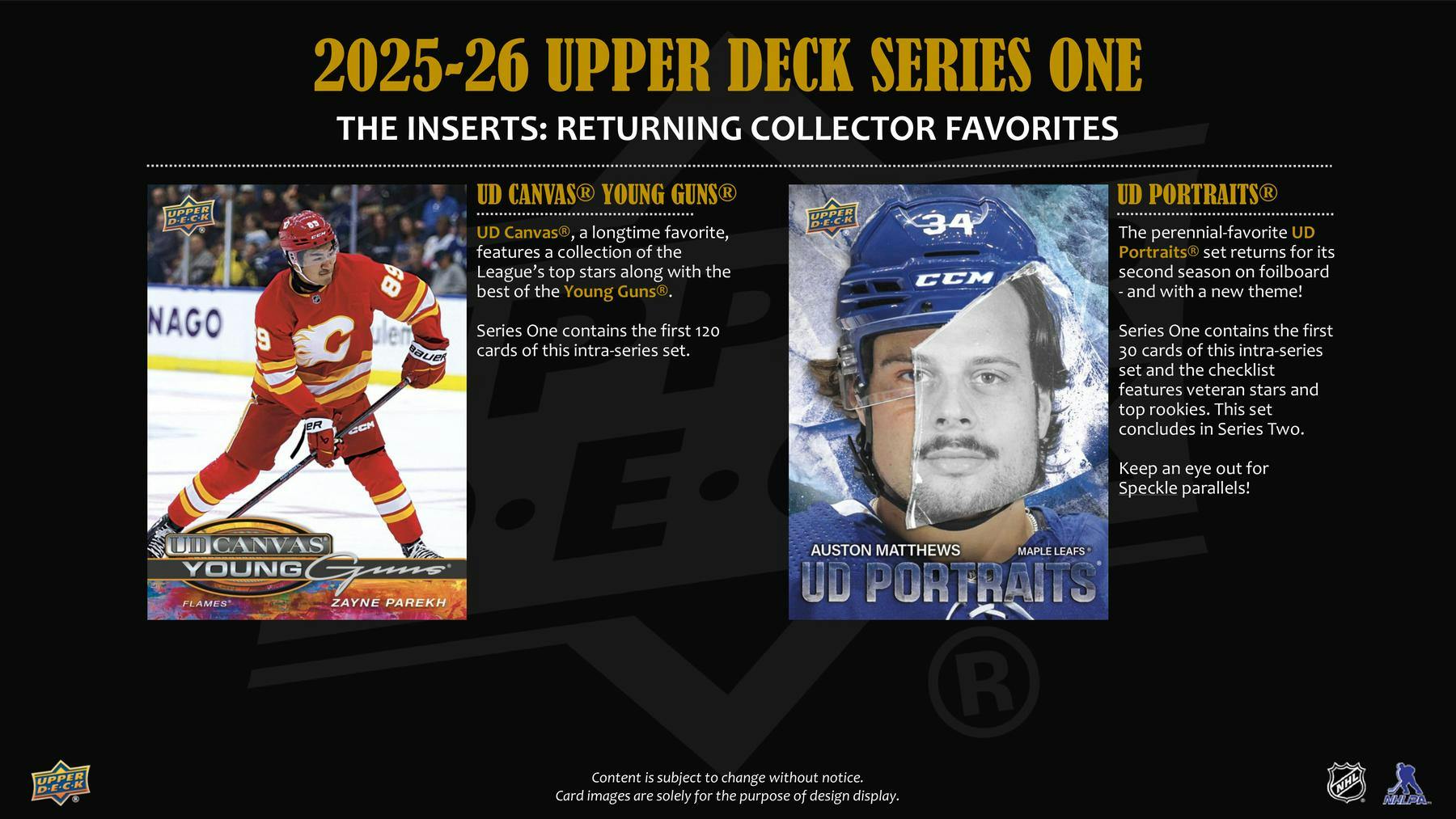 2025-26 Upper Deck Series 1 Hockey Tin 12-Box Case