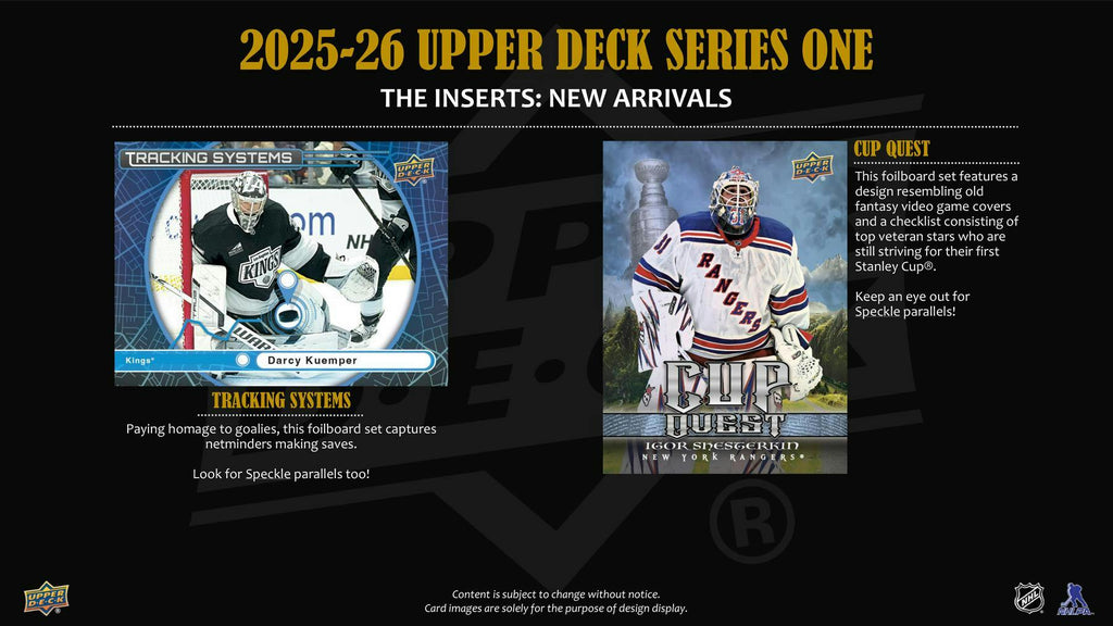 2025-26 Upper Deck Series 1 Hockey Tin 12-Box Case