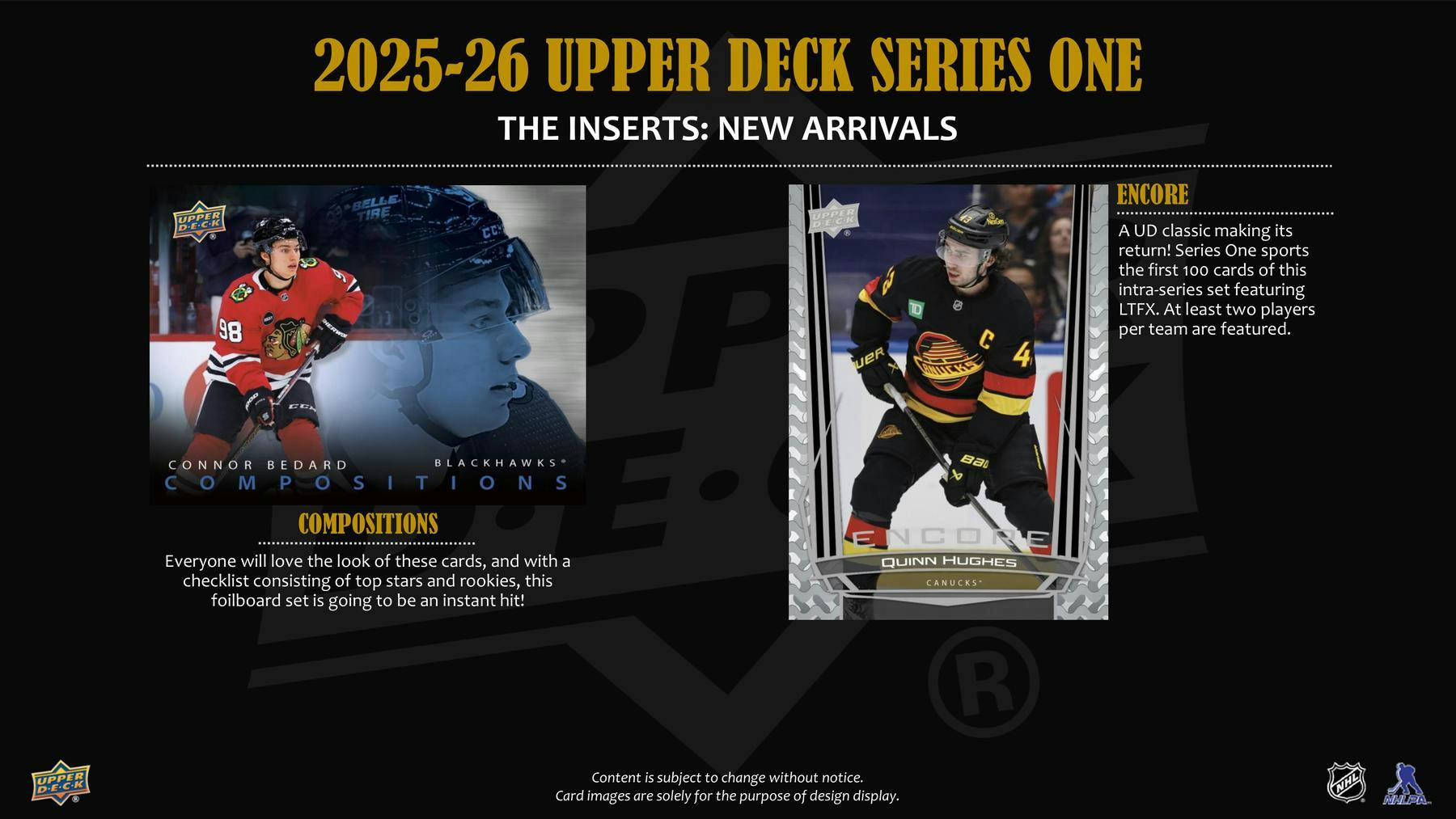 2025-26 Upper Deck Series 1 Hockey 4-Pack Blaster Box