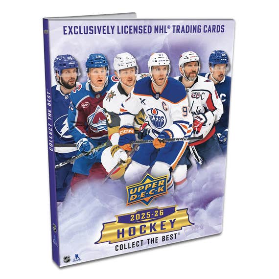 2025-26 Upper Deck Series 1 Hockey Starter Kit (11/5)