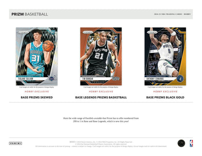 2024-25 Panini Prizm Basketball Hobby Pack