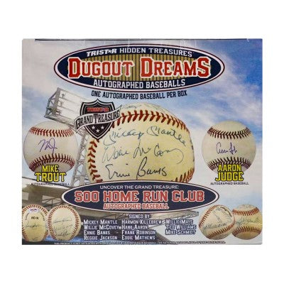 2023 Tristar Hidden Treasures Dugout Dreams Autographed Baseball Box