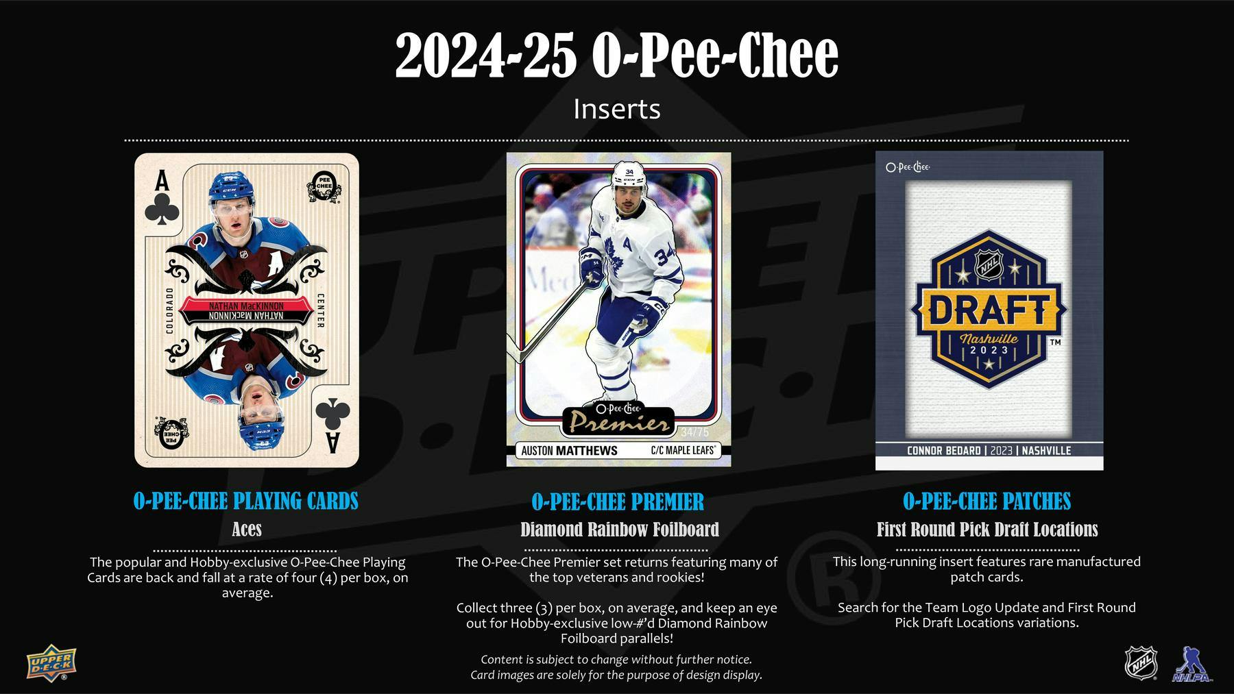 2024-25 Upper Deck O-Pee-Chee Hockey Hobby Pack