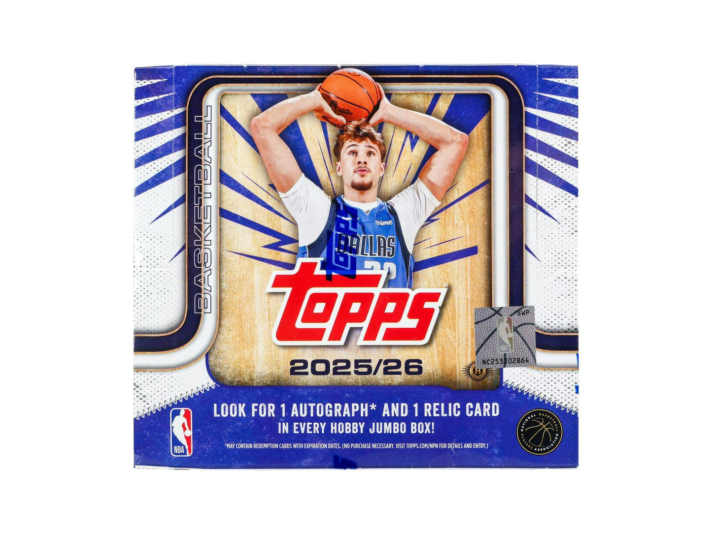 2025-26 Topps Basketball Jumbo Hobby Box (10/23)