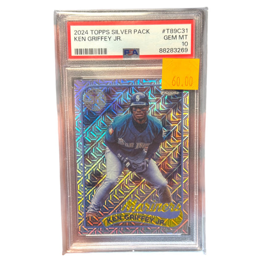 2024 Topps Silver Pack Ken Griffey Jr. #T89C31 PSA 10