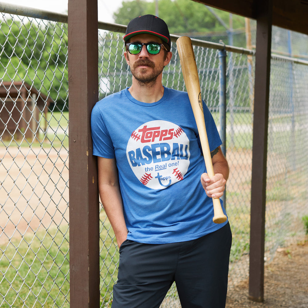 Topps Baseball The Real One Blue Tee
