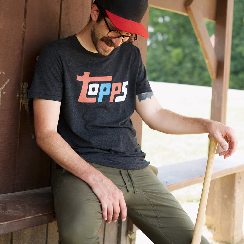 Topps Baseball 1981 Black Tee