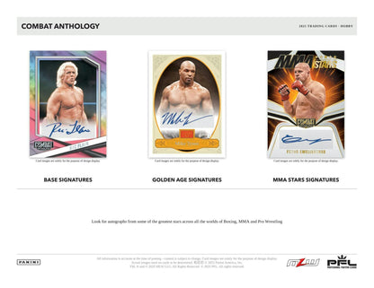 2025 Panini Combat Anthology Hobby Box (11/5)