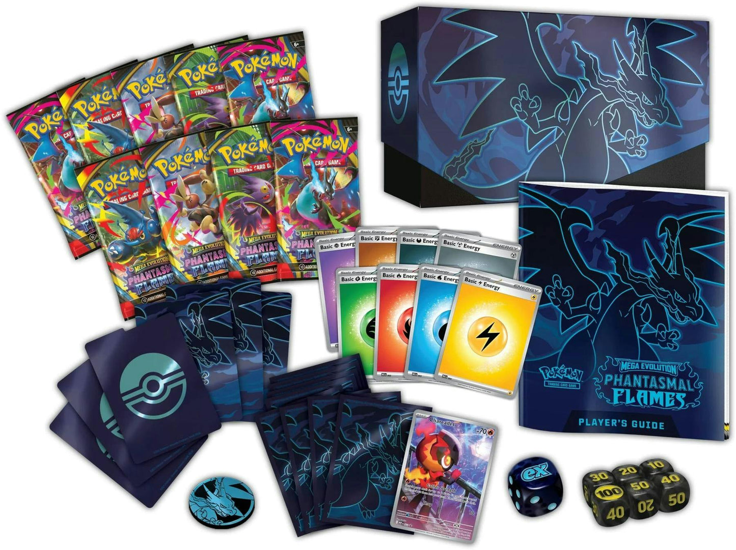 Pokemon Mega Evolution: Phantasmal Flames Elite Trainer Box (Presell 11/14)