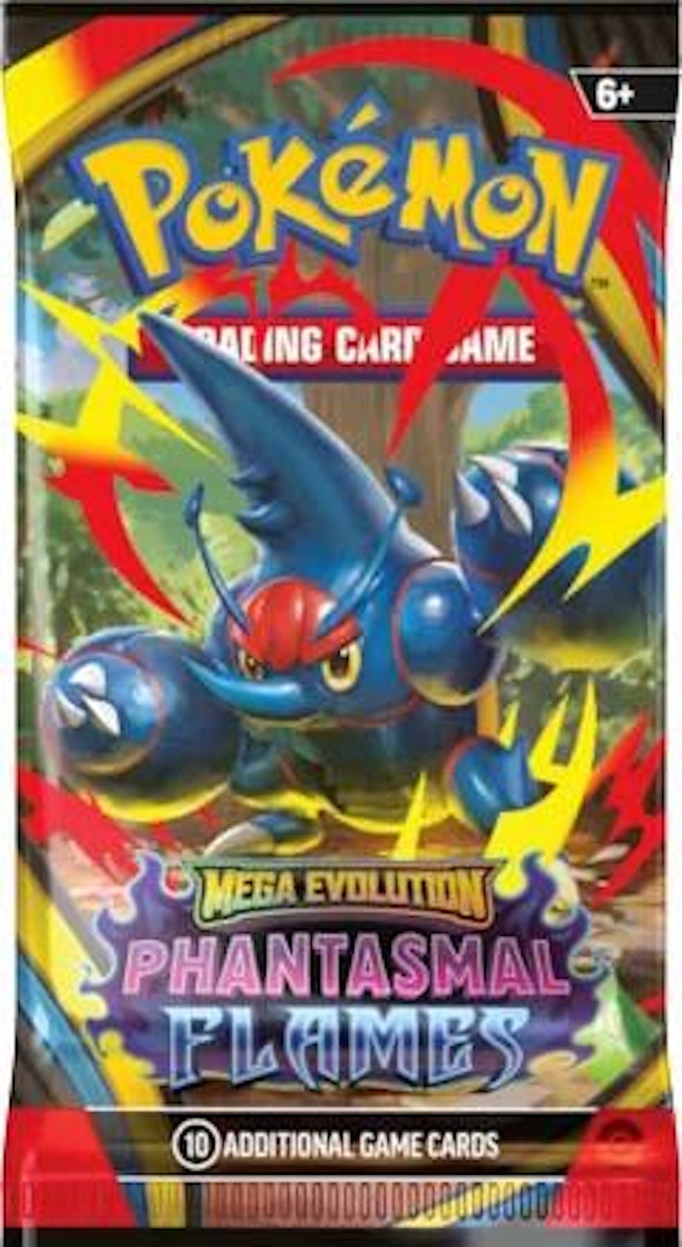 Pokemon Mega Evolution: Phantasmal Flames Booster Box (Presell 11/14)